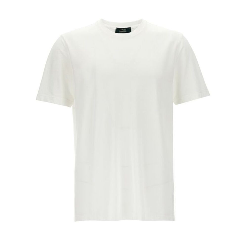 ZANONE White Cotton Men's T-Shirt